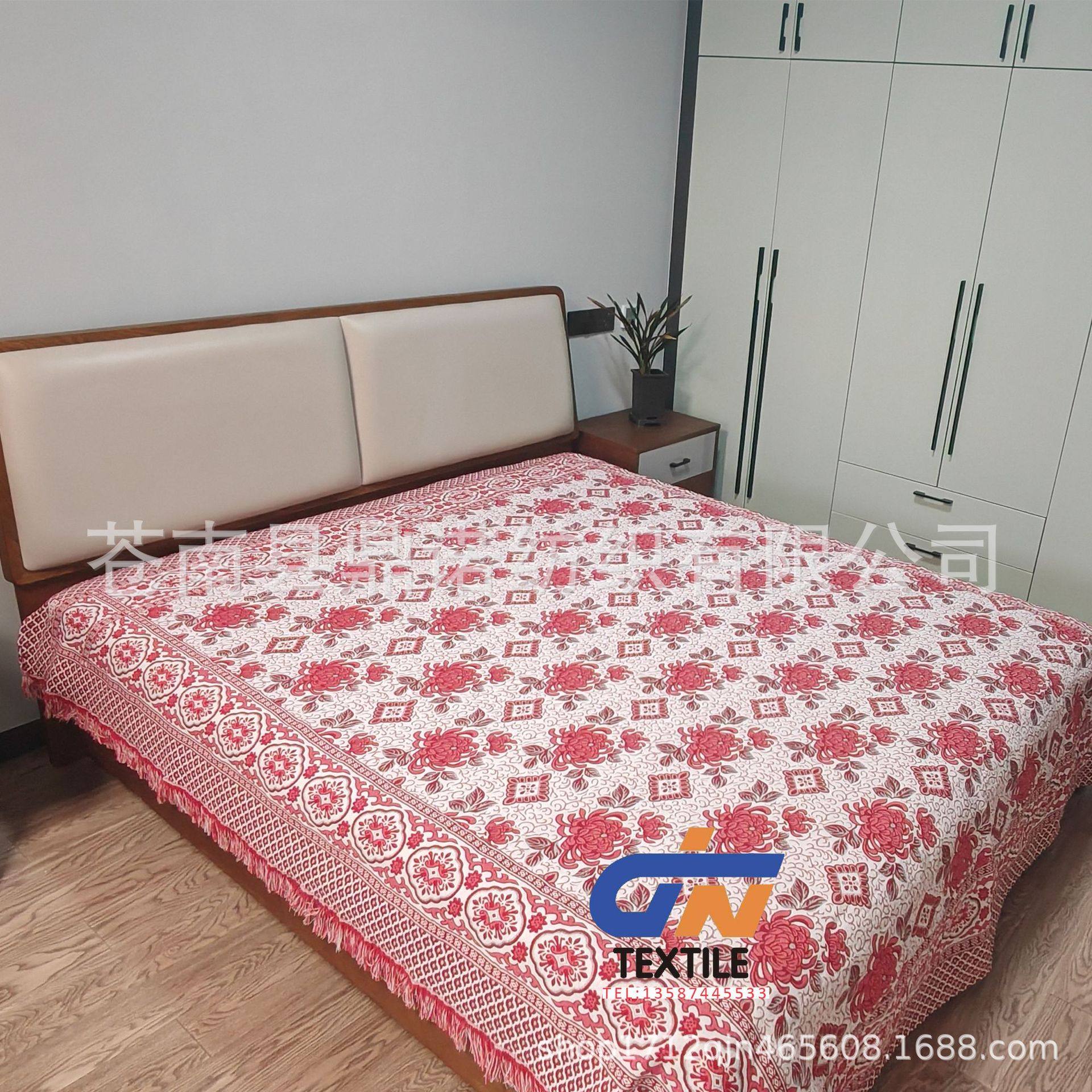 Spring and Autumn New Style Blanket Old Style Bed Sheet Carry Blanket Sofa Towel Cotton Air-conditioning Blanket Office Nap Blanket