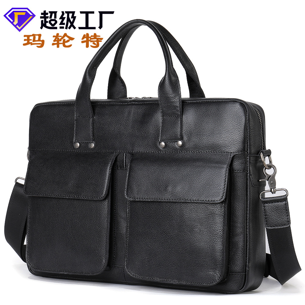 (Mới) Mã G8350 Giá 1910K: Túi Xách Nam Gutdal Túi Đựng Máy Tính Phục Cổ Cổ Điển Túi Xách Ví Nam Chất Liệu Da Bò G05 Sản Phẩm Mới, (Miễn Phí Vận Chuyển Toàn Quốc).