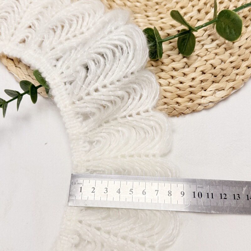 Elastic Elastic Super White White Mohair Webbing Lace Handmade DIY Skirt Accessories Snow Boots Shoe Materials