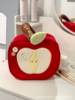 Red Apple Cosmetic Bag Large Capacity Cute Skin Care Product Storage Bag Women's Portable Portable Partition Storage Toiletry Bag
