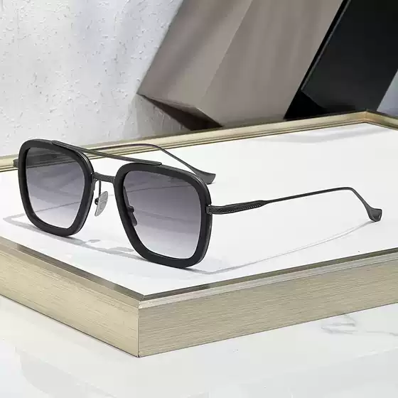 Flight006 Iron Man Sunglasses Fashion Light Luxury Spider-Man Dt Home Square Vacation Cool Men's and Women's Sunglasses