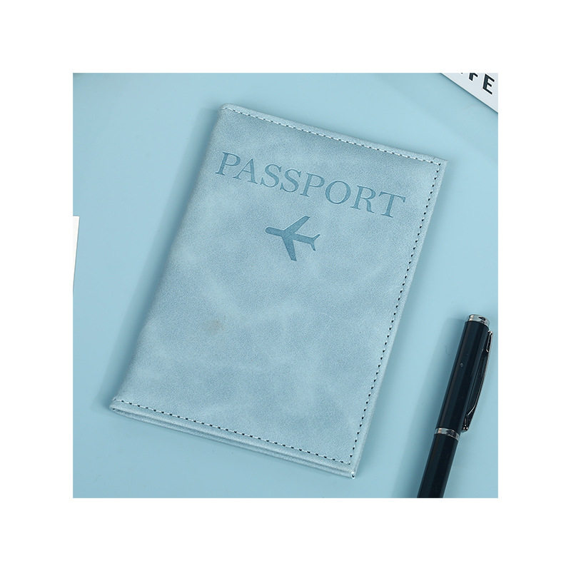 New In-Stock Passport Cover, Customizable Multi-Color Passport Bag, Multi-Functional Multi-Card Slot Passport Holder, Leather-Like Anti-Theft Bag