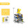 Lele Brothers Mini Street View совместим с моделью здания Lego City, детской образовательной сборкой, строительным блоком, игрушкой-подарком mini 49