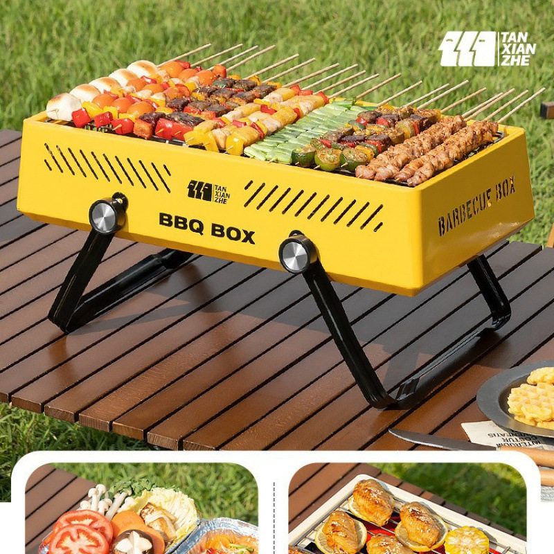 Tea Brewing Stove Set Barbecue Grill Home Outdoor Canister Milk Tea Stove Teapot