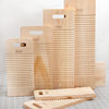 Cedar Solid Wood Washboard Household Small Old-Fashioned Toilet Kneeling Punishment Non-Slip Whole Thickened Extra Large