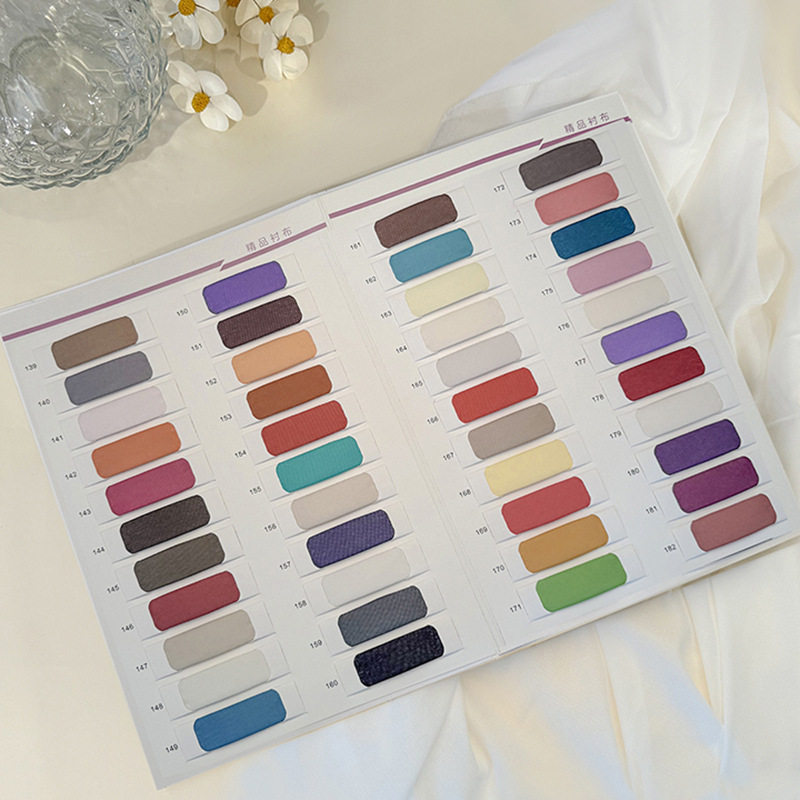 Xiangxing Manufacturer Wholesale 30D Colored Interlining Fabric, Garment Interlining, Adhesive Interlining, Colored Satin Ribbon for Shoes, Hats, and Clothing