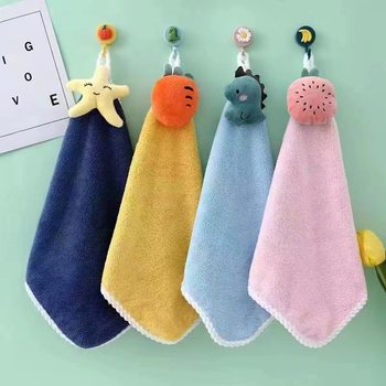 Household hand towel Super absorbent towel children's hand towel pure cotton baby hand towel quick-drying deodorant