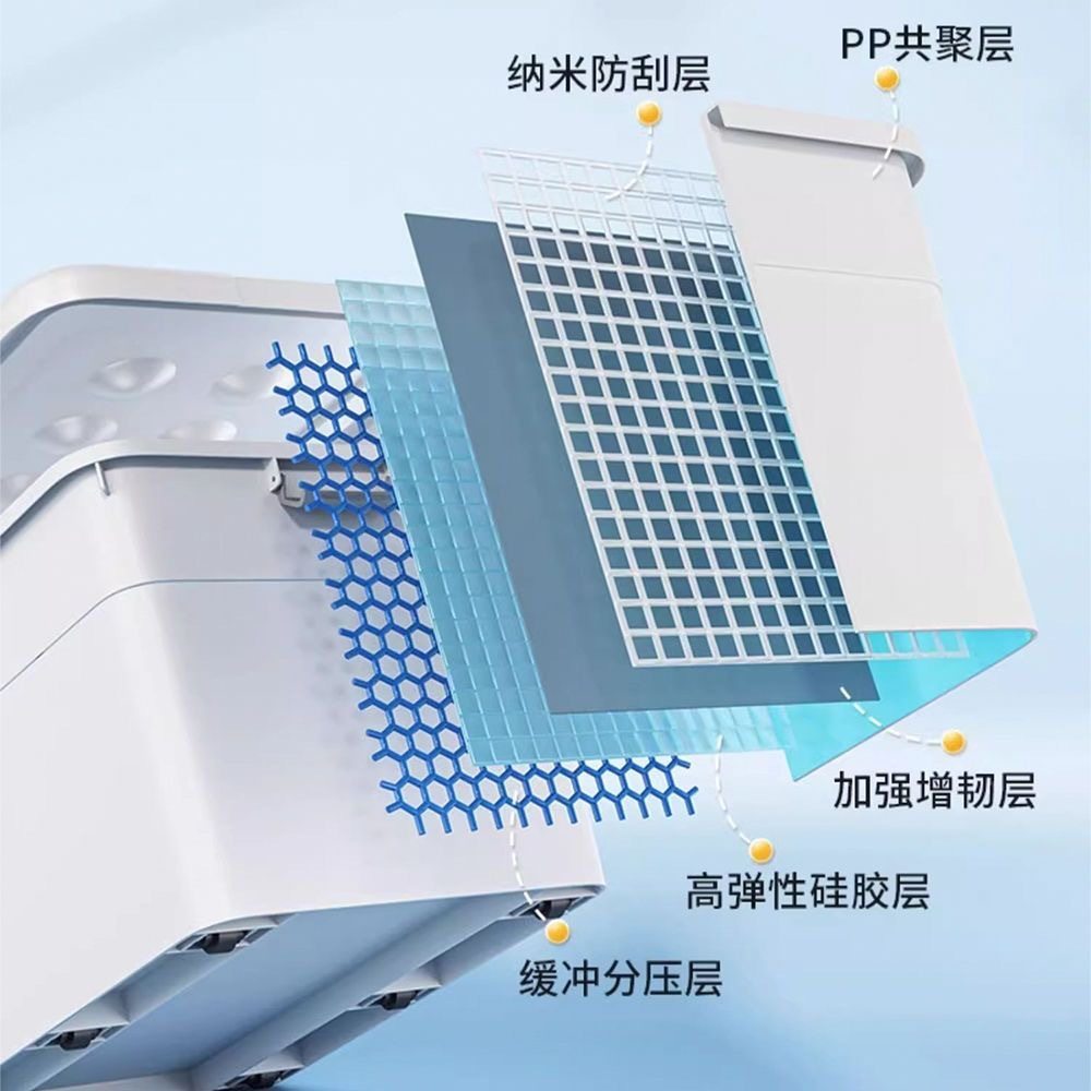 Thickened Plastic Storage Box for Clothes Extra Large Storage Box Storage Box Large Capacity Car Household Box with Lid