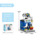 Lele Brothers Mini Street View совместим с моделью здания Lego City, детской образовательной сборкой, строительным блоком, игрушкой-подарком mini 24