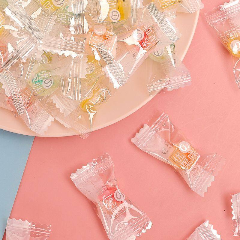 Christmas Candy Internet-Famous High-Quality Fruity Small Hard Candies Leisure Snacks Front Desk Reception Candy Wholesale Factory