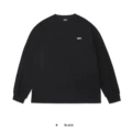 6pm long sleeve black