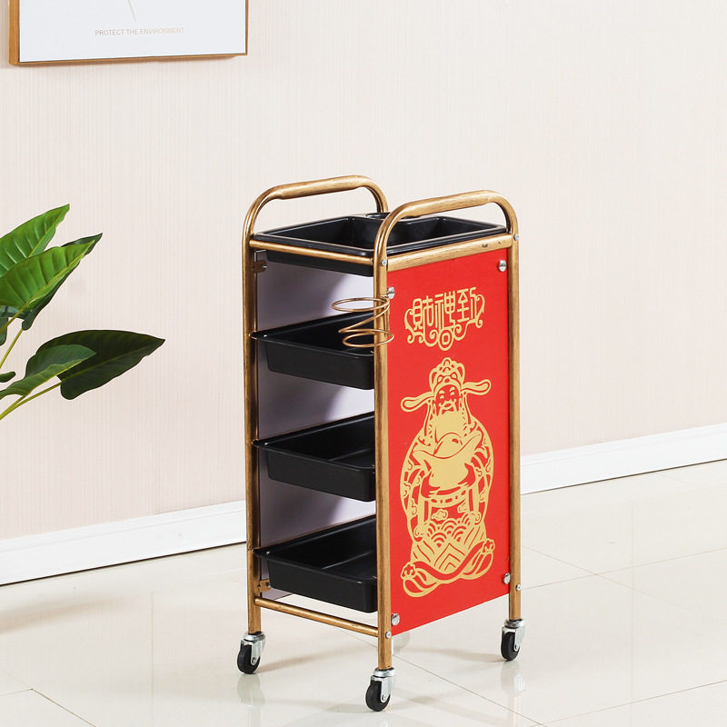 【レトロ財神板】焼き油上箱四層