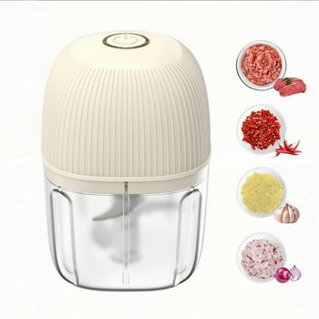 In-Stock Direct Sales Household Garlic Masher Multifunctional Electric Garlic Crusher Mini Garlic Processor Garlic Paste Machine