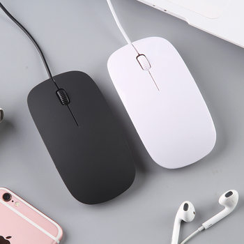 Suitable for Apple Desktop Computer Accessories Notebook Small Optical Wired Mouse Wholesale USB Ergonomic