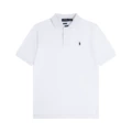 White blue label