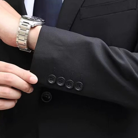 仿毛料西装西服套装正装教师公务员面试西装外套秋冬职业装工作服