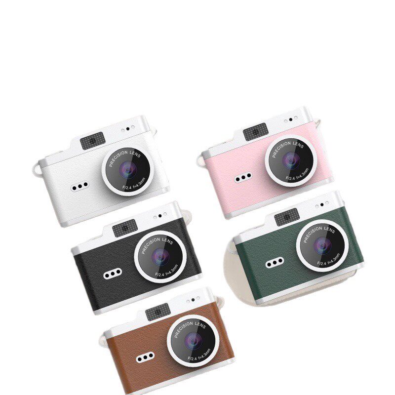 Cross-Border Thumb Camera Student Party Digital Camera Small Retro Cmos High-Definition Entry-Level Mini Cross-Border Thumb