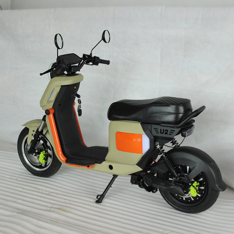 U2电动摩托车成人两轮载重王智能电动车60V72V长续航锂电踏板车子