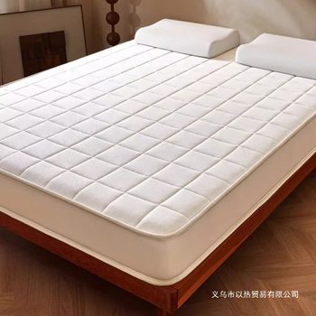 Thickened Pure Natural S-Shaped Fine Jute Spine Protection Latex Moderate New Mattress Home Bedroom Tatami Hard