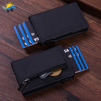 Cross-Border Popular Anti-Degaussing Anti-Theft Credit Card Holder Business Portable Men's High-End Multi-Card Slot Credit Card Holder