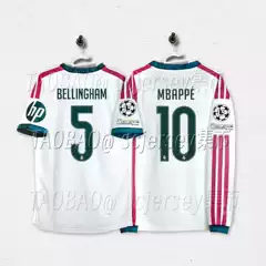 2627 Real Madrid Home Jersey with Gueirri, Vinicius, Valverde, Bellingham, and Mbappe