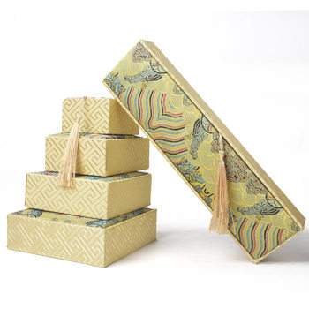 Hoop Pattern Jewelry Pendant Box, Toy Bracelet, Tassel Packaging Box, Pendant Storage Ring, Bracelet, Long Chain Box