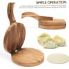Dumpling Wrapper Pressing Tool for Home Use, Bun and Dumpling Maker, Dumpling Wrapper Mold, Wooden Manual Pressing Tool