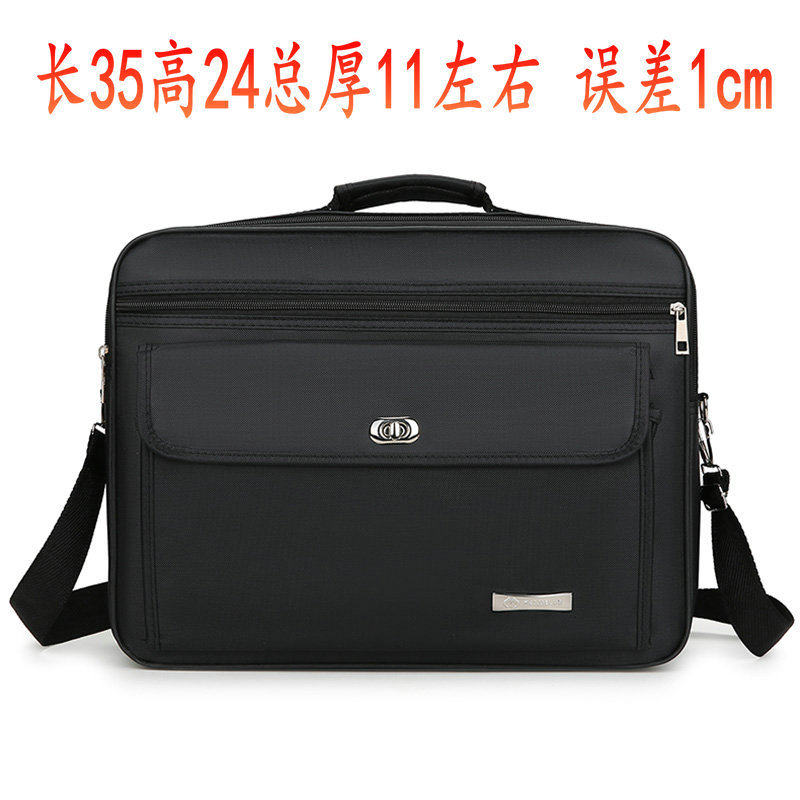 Men's Oversized 20inch Shoulder Messenger Bag New Oxford Cloth Waterproof Wear Business Portable Briefcase High Quality