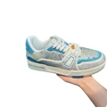 Donkey leaves-diamond white and blue