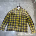 Hotfix rhinestone shirt / yellow