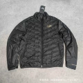 Black long sleeve down jacket