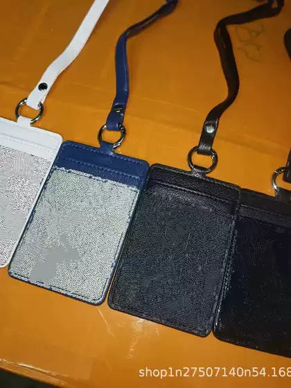 New Card Holder, Card Holder, Work Card Holder, Lanyard, Neck Card Holder, Access Card, Student Id Card Holder, Cross-Border Trendy Brand