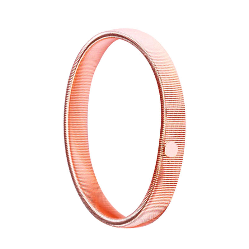 sleeve holder 欧美时尚轻奢弹簧手镯 弹性臂环 男士手环袖箍货源