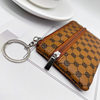 New women's coin purse mini double zipper card bag coin bag hand small wallet key bag factory wholesale