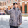 Пуховик для мальчиков средней длины, новинка 2025 года, зимний утепленный детский пуховик в западном стиле для больших мальчиков, куртка mini 6