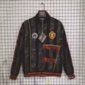 9395 black manchester united windbreaker-waterproof