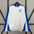 26 brazilian blue and white windbreaker