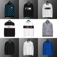 High-Quality Version of the New Autumn/Winter Collection, In-Stock First Release, Round-Neck Knitted Sweater, Long-Sleeve Jacquard European Style Wool Sweater