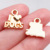1 Жетон для собак I love DOGS, 13x13 мм-1,3 г-20519