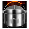 Steamer Rice Cooker 304 Stainless Steel Rice Steaming Rack Steaming Tray Rice Strainer Rice Soup Separator Steaming Rice Gadget