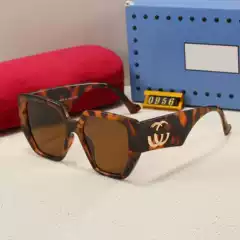 European and American Ins-Style Celebrity Fashion Sun Protection Retro Sunglasses for Men, Cross-Border g New Large-Frame Sunglasses for Women