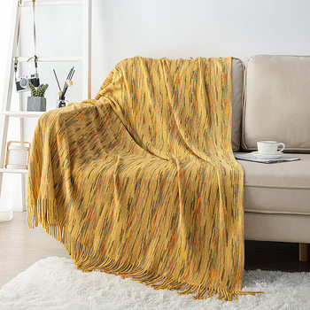 Sofa Blanket B&b Hotel Bedside Blanket Office Nap Nap Blanket Knitted Wool Sofa Blanket