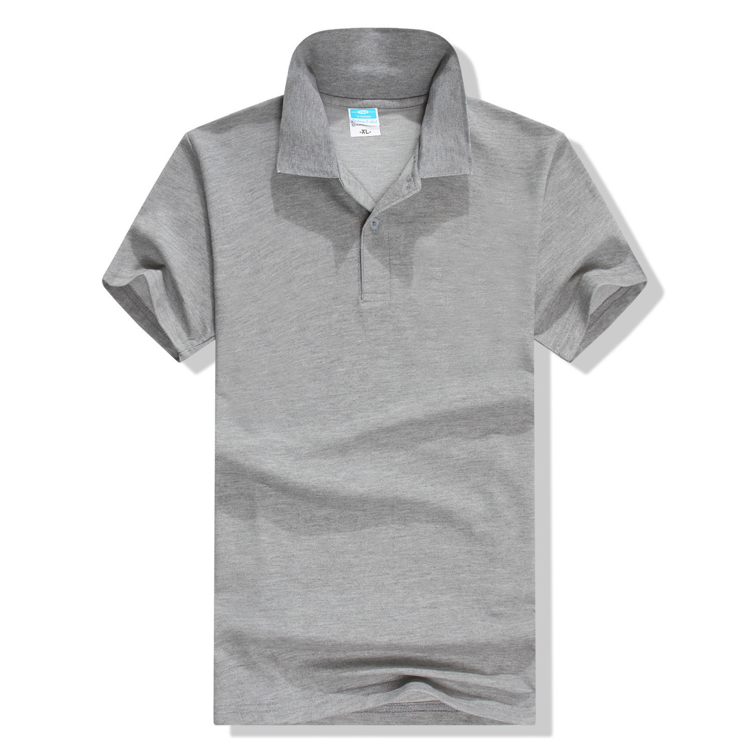 厂家批发制定夏季纯色短袖t恤工作服polo衫企业文化宣传服印logo