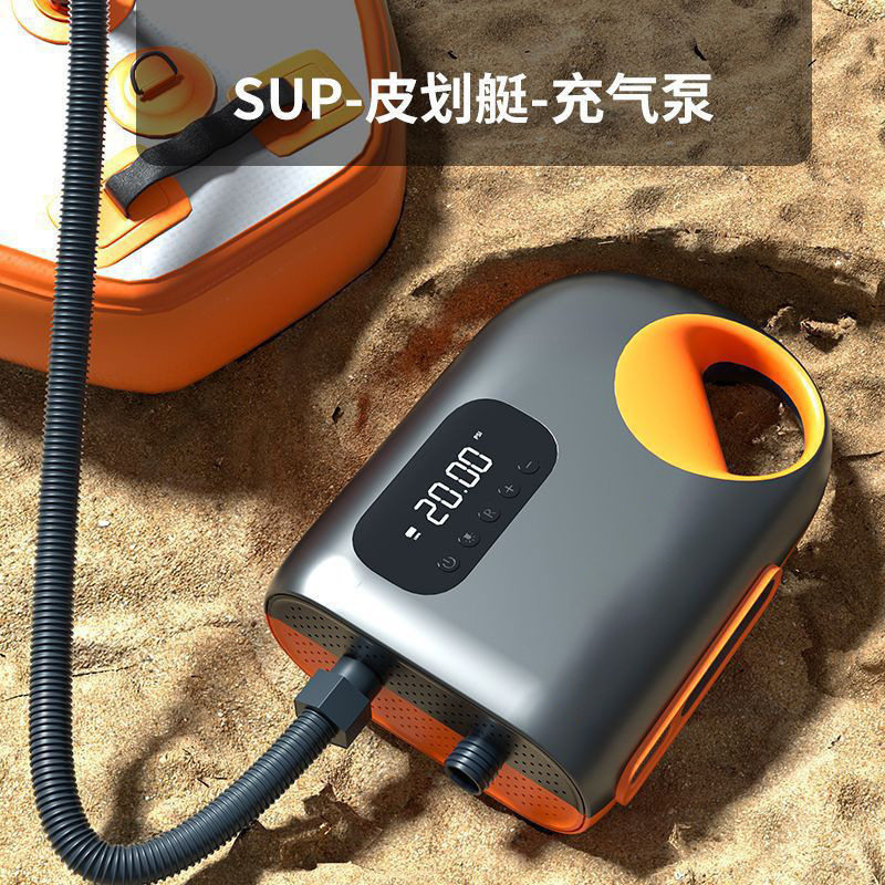 New Outdoor Portable Electric Car Air Pump Outdoor Tent Sup Paddle Board Kayak Wireless Air Pump
