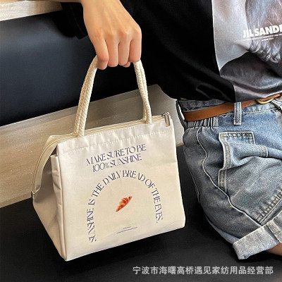 ถุงหุ้มฉนวนแบบพกพาขนาดใหญ่ ถุงอาหารกลางวัน กล่องอาหารกลางวัน กระเป๋า พนักงานออฟฟิศ นักเรียน ผ้าใบปิกนิกถุงอาหารกลางวัน Camping สีข้อมูลจำเพาะ