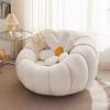 Lazy Sofa, Reclining and Sleeping Pumpkin Chair, Living Room Bedroom Leisure Chair, Small Apartment Backrest Chair, Single Sofa Chair