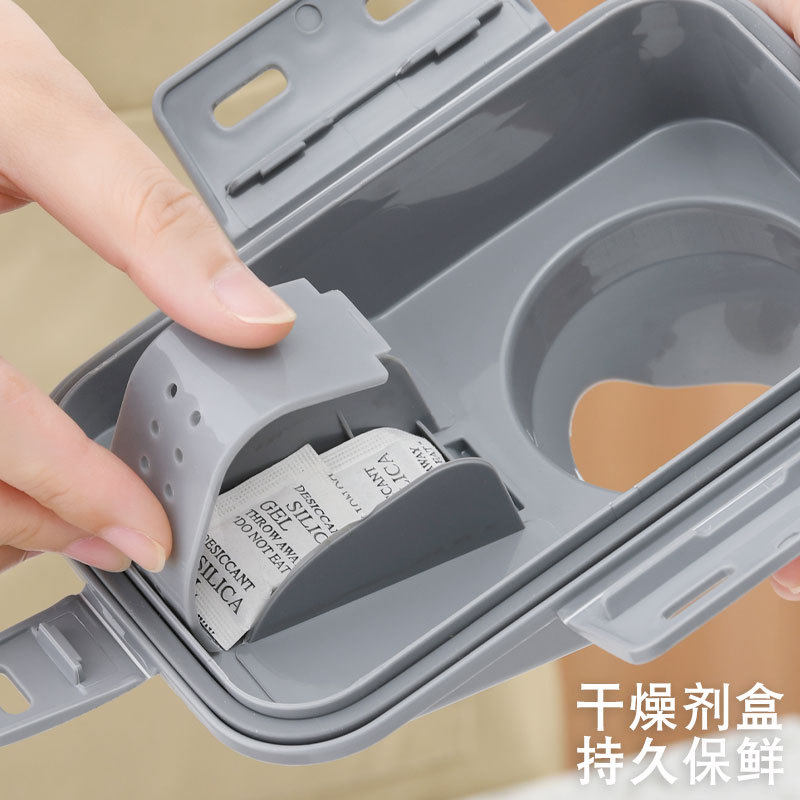 Sealed Can Grain Storage Box Bucket 2800 ml Grain Coffee Bean Measuring Cup Storage Artifact Cat Food Can