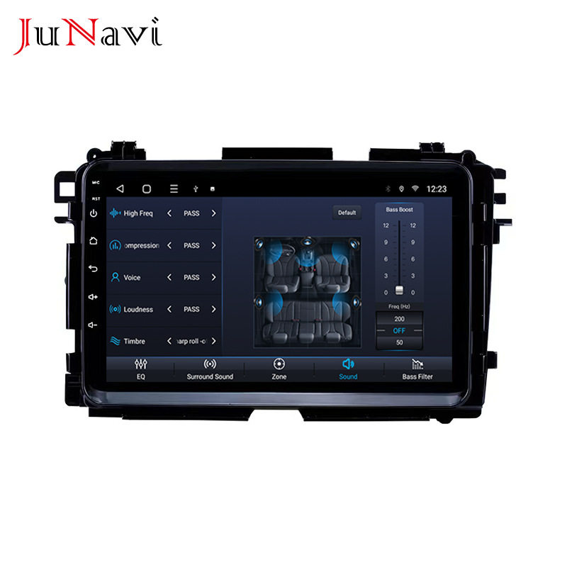 Suitable for Honda Binzhi HRV Android large screen 15-17 car central control navigation Bluetooth Wireless Carplay