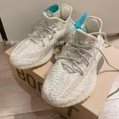 Putian Yeezy 350 Men's Shoes Summer High Version Pure White True Burst Ice Blue Starry Sky Breathable Casual Sports Women's Shoes