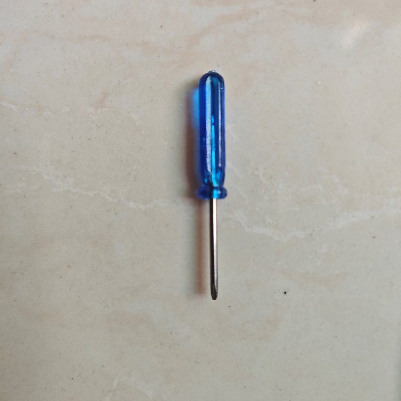 2.0/3.0/4.0/5.0mm迷你小十字螺丝刀水晶十字一字玩具配送螺丝批
